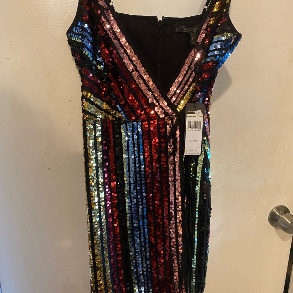 BCBGMaxAzria Elegant Black Dress
